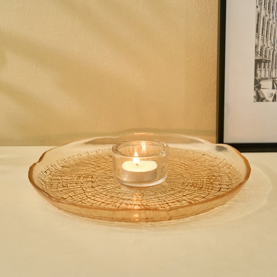 Acroma Est Hava Glass Decorative Platter