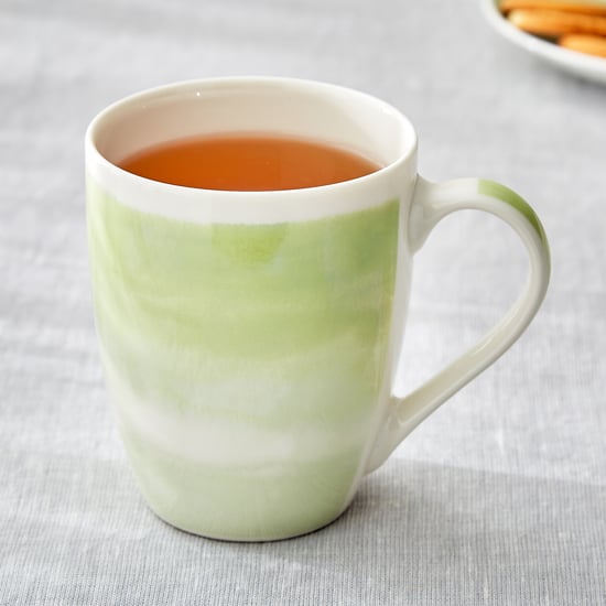 Colbert Glossy Bone China Printed Coffee Mug - 340ml
