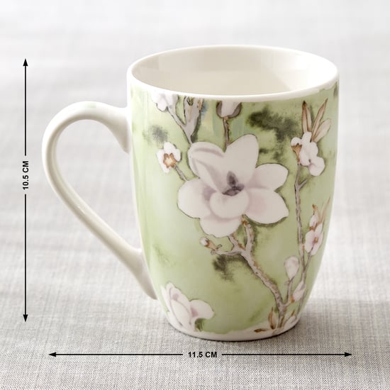 Colbert Bone China Printed Coffee Mug - 340ml