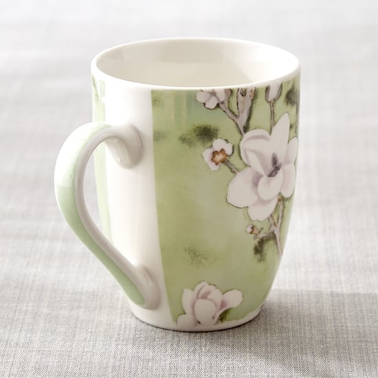 Colbert Bone China Printed Coffee Mug - 340ml