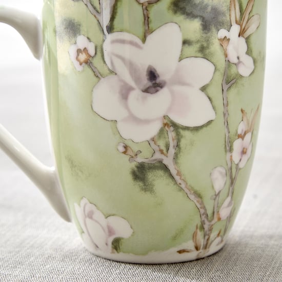 Colbert Bone China Printed Coffee Mug - 340ml