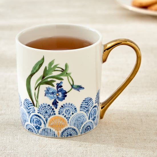 Criselle Bone China Printed Coffee Mug - 300ml