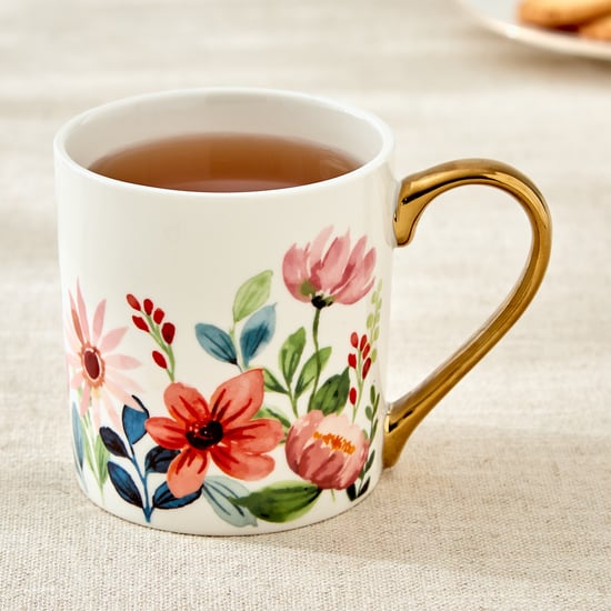 Criselle Bone China Floral Print Coffee Mug - 300ml