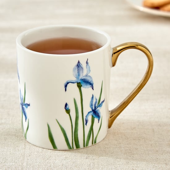 Criselle Bone China Floral Print Coffee Mug - 300ml
