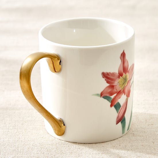 Criselle Bone China Floral Print Coffee Mug - 300ml