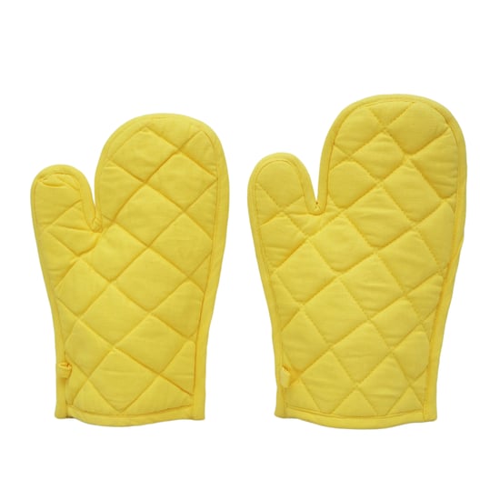 SWAYAM LBR Set of 2 Quilted Cotton Gloves
