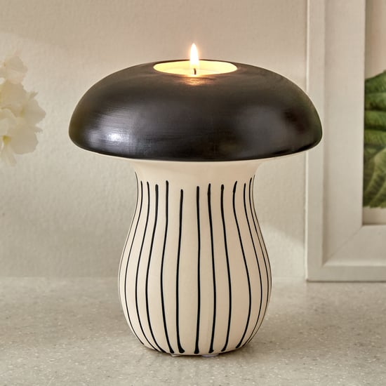 Romo Est Nova Ceramic Mushroom T-Light Holder