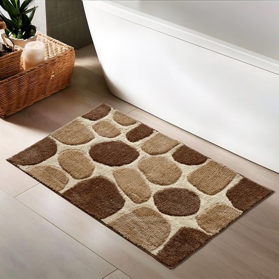 Berlin Pebble Anti-Slip Bath Mat - 75x50cm