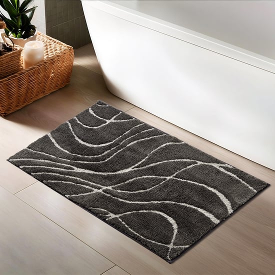 Berlin Wave Anti-Slip Bath Mat - 75x50cm