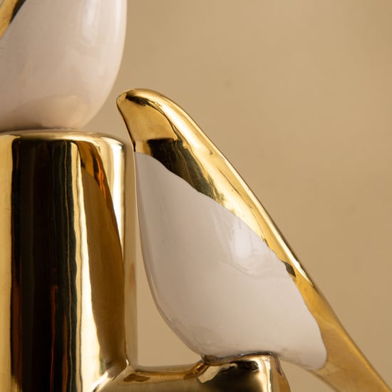 Canova Opt Aviora Ceramic Birds on a Branch Figurine