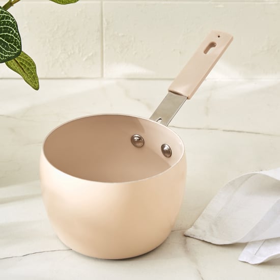 Chefs Pride Swaly Aluminium Non Stick Milk Pan - 600ml