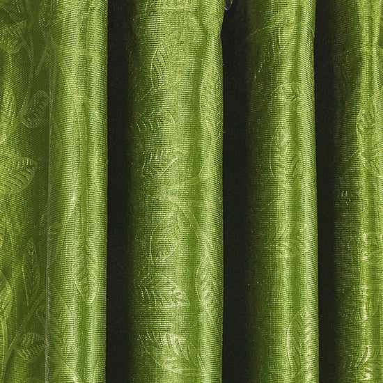 CORTINA Set of 2 Printed Light Filtering Door Curtains
