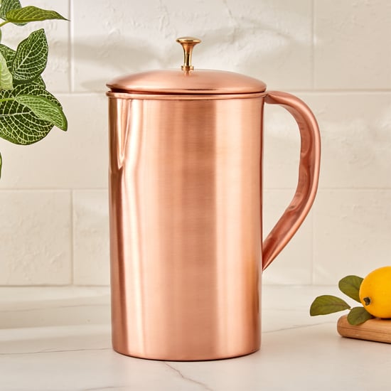 Infinity Cuivre Copper Jug with Lid - 2L