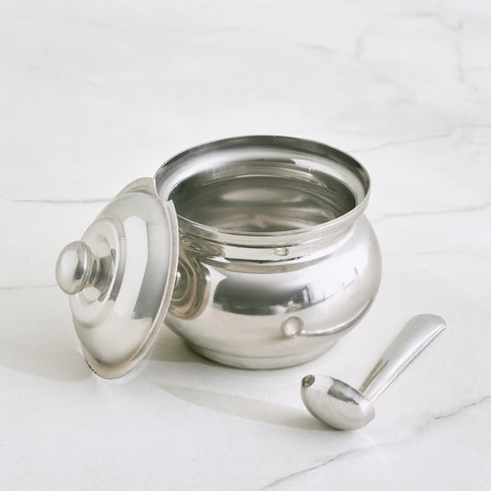 Glovia Corus Stainless Steel Ghee Pot - 300ml