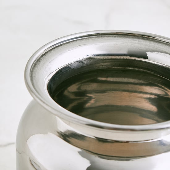 Glovia Corus Steel Lota with Lid - 580ml