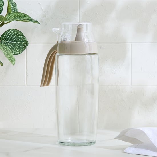 Pamolive Drizzle Glass Oil Dispenser with Handle - 500ml