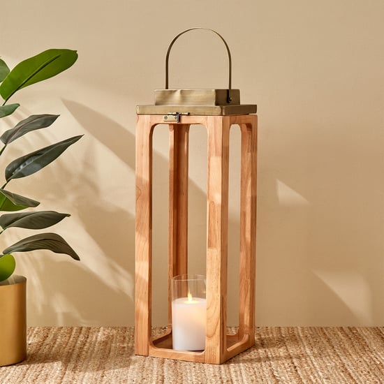 Driftwood Wooden Lantern