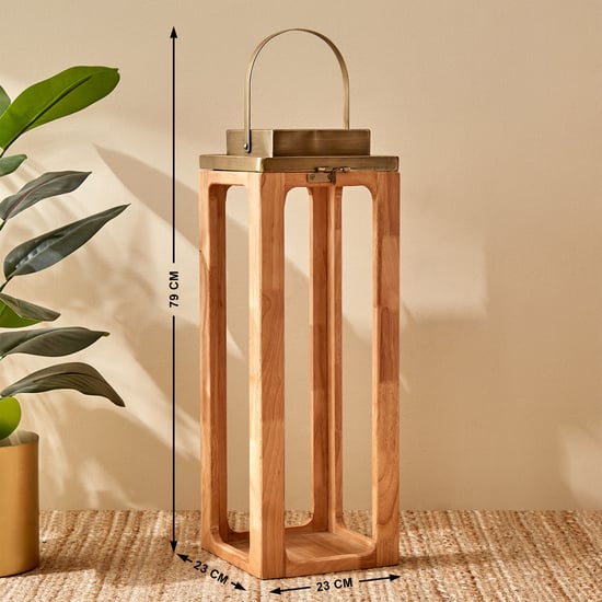Driftwood Wooden Lantern