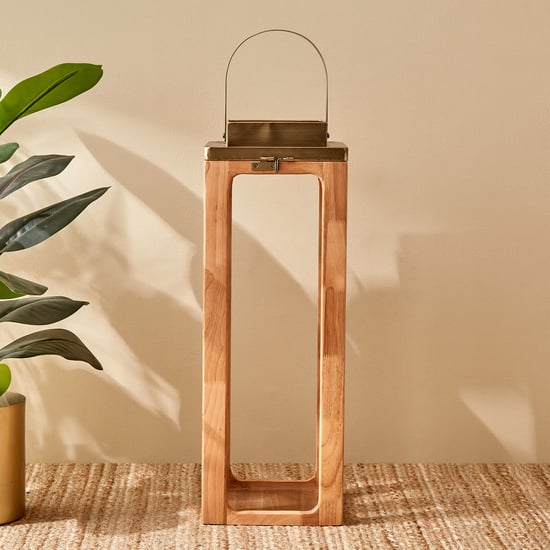 Driftwood Wooden Lantern