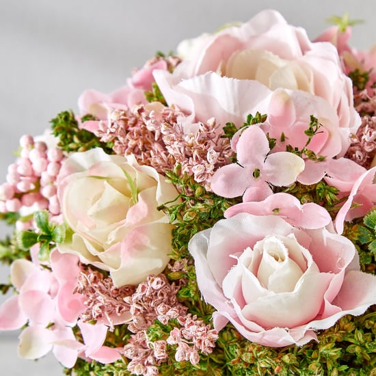 Gloria Floret Natural Dried Flowers with Basket
