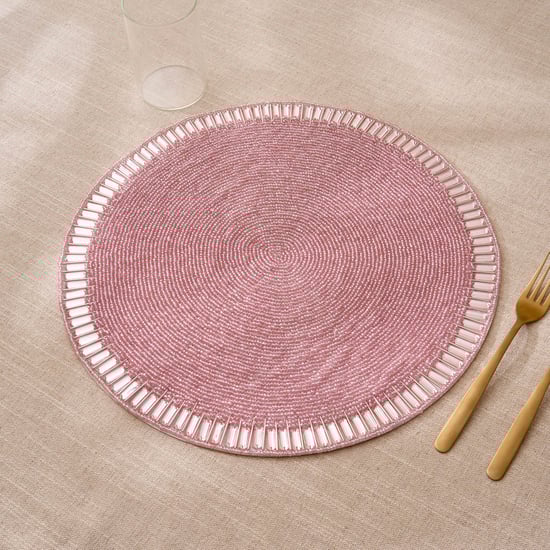 Drake Mystic Garden Glass Beaded Placemat