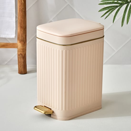 Sedona Miller Polypropylene Pedal and Push Waste Bin - 7L