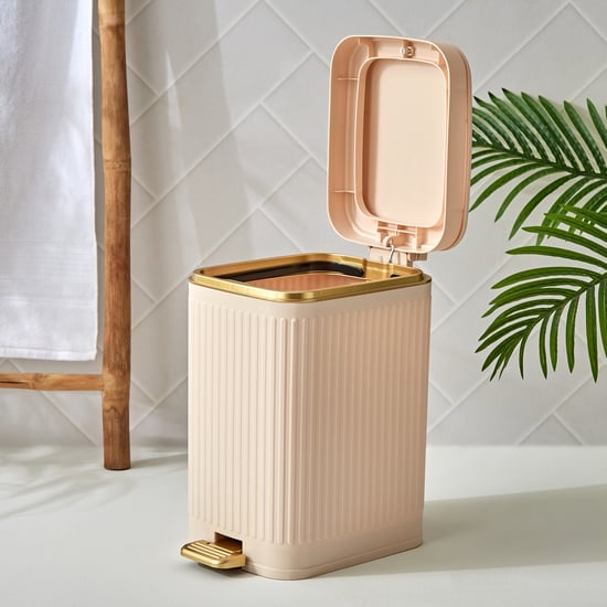 Sedona Miller Polypropylene Pedal and Push Waste Bin - 14L