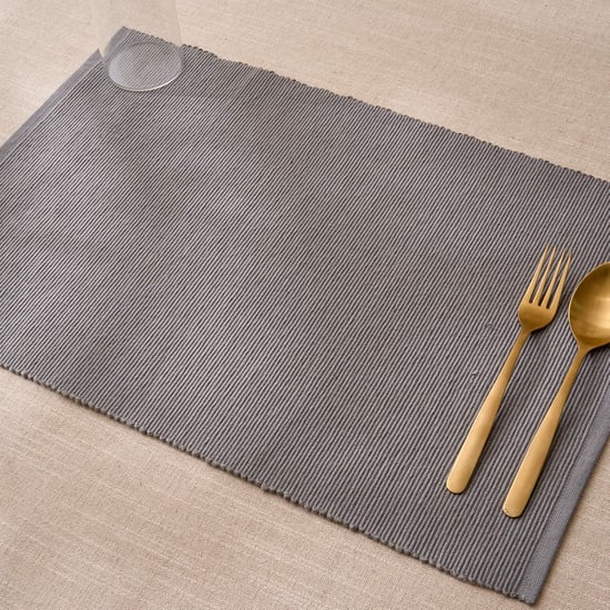 Drake Ecliptic Saga Monochrome Cotton Ribbed Placemat