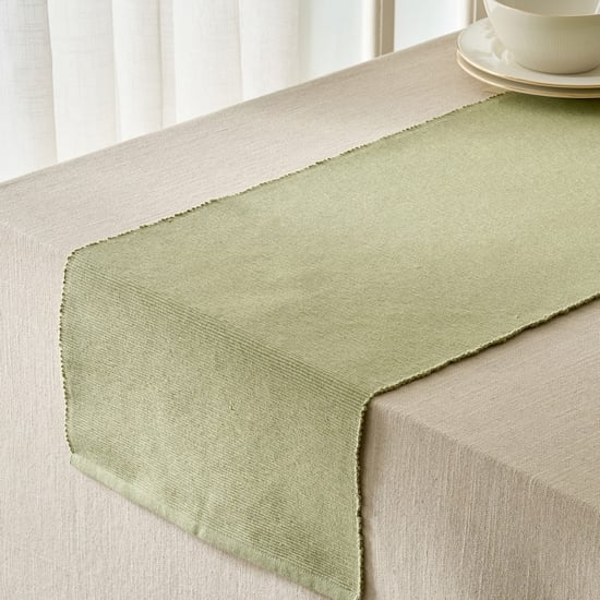 Drake Botanica Cotton Ribbed Table Runner