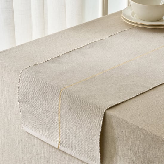 Drake Opulence Cotton Ribbed Table Runner