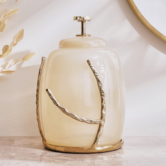 Eternity Vogue Gwen Glass Decorative Canister