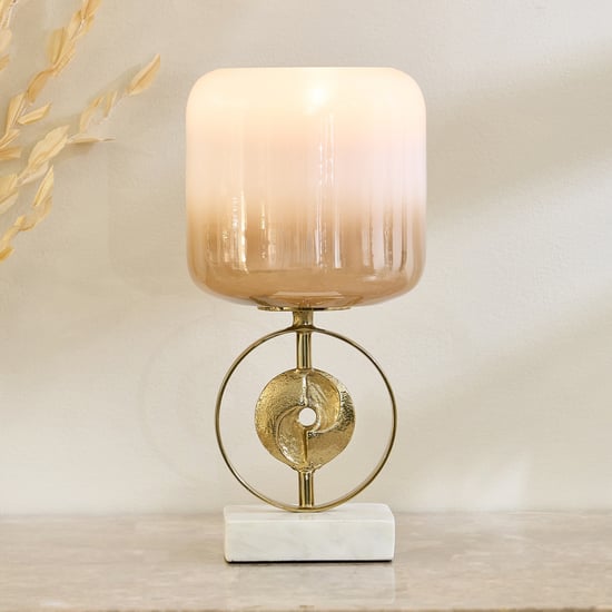 Eternity Vogue Gwen Glass Hurricane Candle Holder