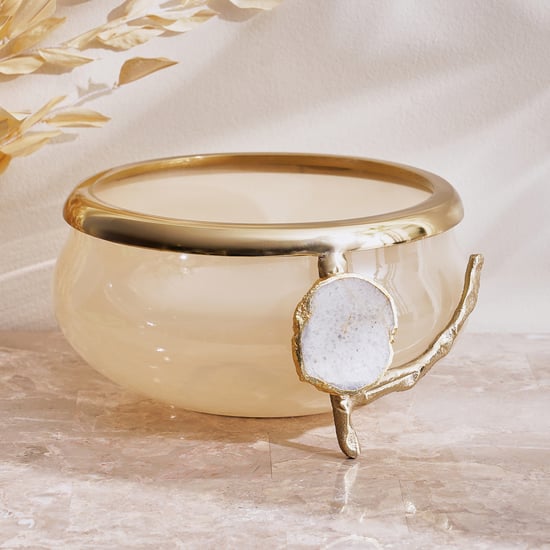 Eternity Vogue Gwen Glass Decorative Bowl