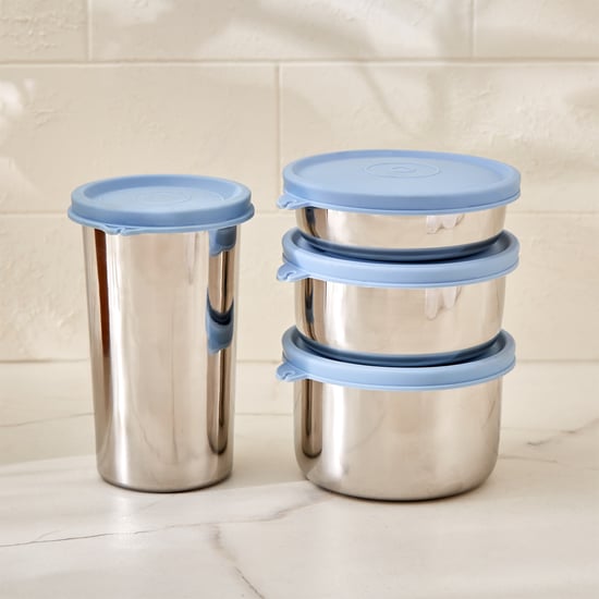 Korobka Taze 4Pcs Stainless Steel Lunch Box with Bag