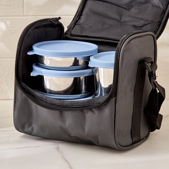 Korobka Taze 4Pcs Stainless Steel Lunch Box with Bag