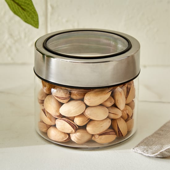 Palestine Lumina Borosilicate Glass Jar with Lid - 220ml