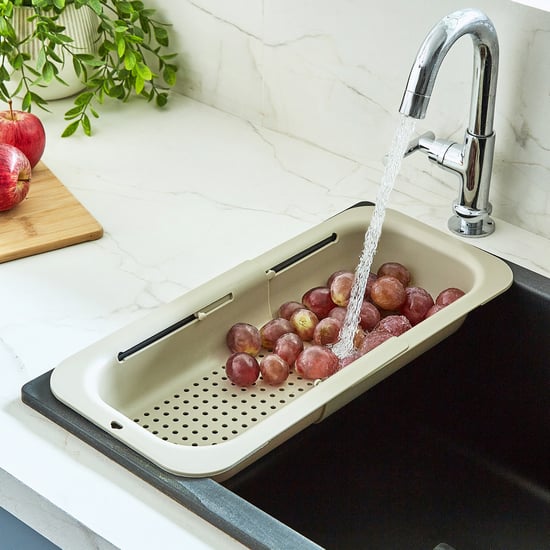Miro Fusion Polypropylene Extendable Sink Basket