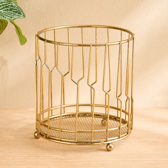 Regal Luxe Aurum Metal Cutlery Holder
