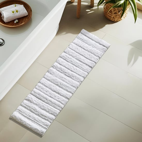 Colour Refresh Essence Plush Anti-Slip Bath Runner - 130x45cm