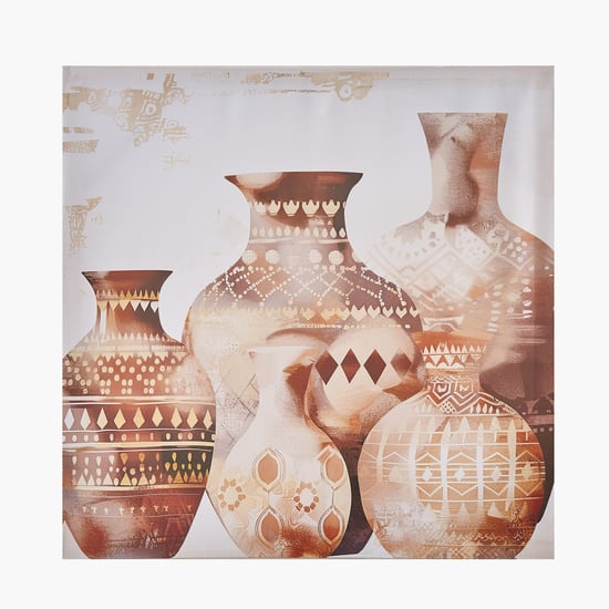 Breeza Set of 2 Canvas Vase Picture Frames - 50x50cm