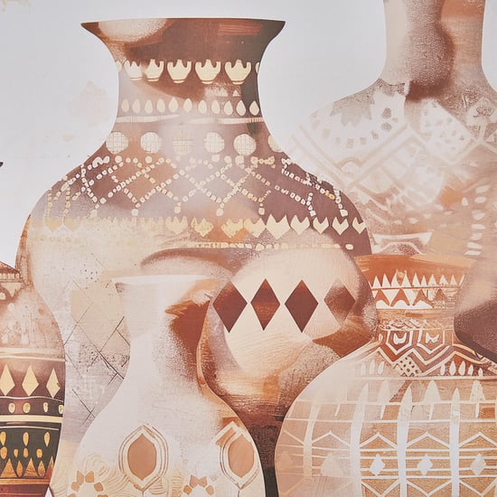 Breeza Set of 2 Canvas Vase Picture Frames - 50x50cm