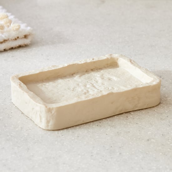 Nova Natural Tranquil Rugged Polyresin Soap Dish