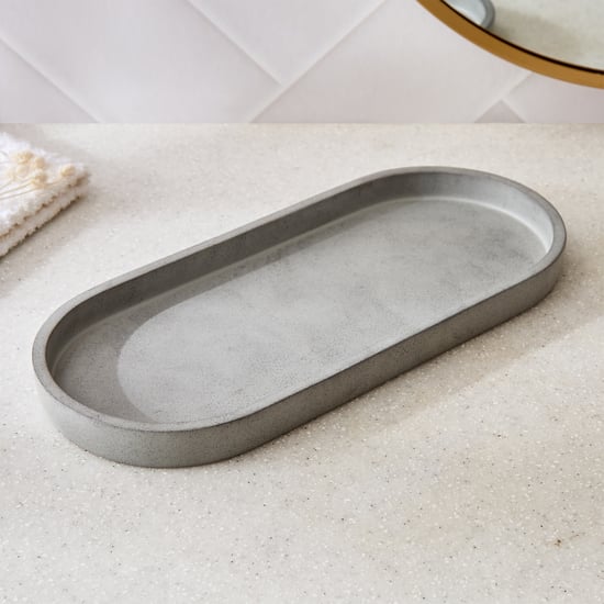 Nova Ashfall Rustic Polyresin Tray
