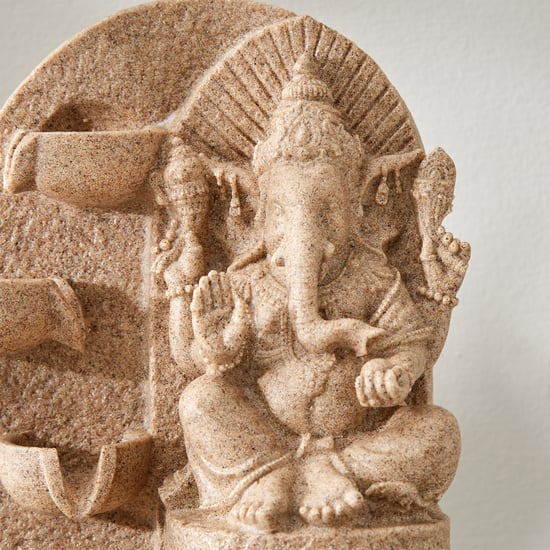 Alpine Polyresin Ganesha Water Fountain - 20x17x24cm