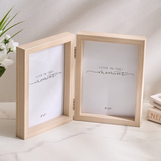 Photomontage Lene Wooden Foldable Photo Frame - 29x19cm