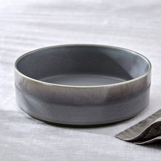 Natura Pewter Halo Stoneware Cereal Bowl - 1L