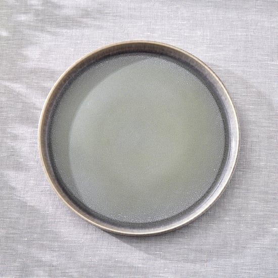 Natura Pewter Halo Stoneware Side Plate - 20cm