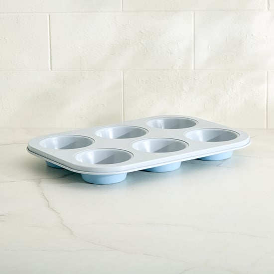 Bakers Pride Sweetshop Carbon Steel 6-Cup Muffin Pan