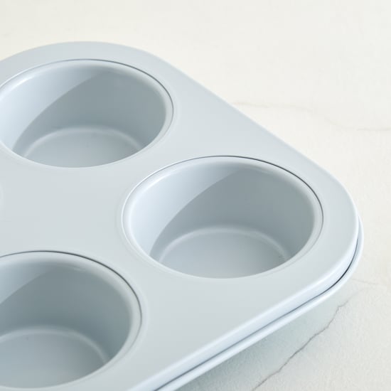 Bakers Pride Sweetshop Carbon Steel 6-Cup Muffin Pan
