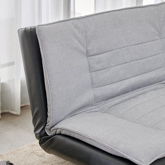 Faith NXT Fabric 3-Seater Sofa Bed - Grey